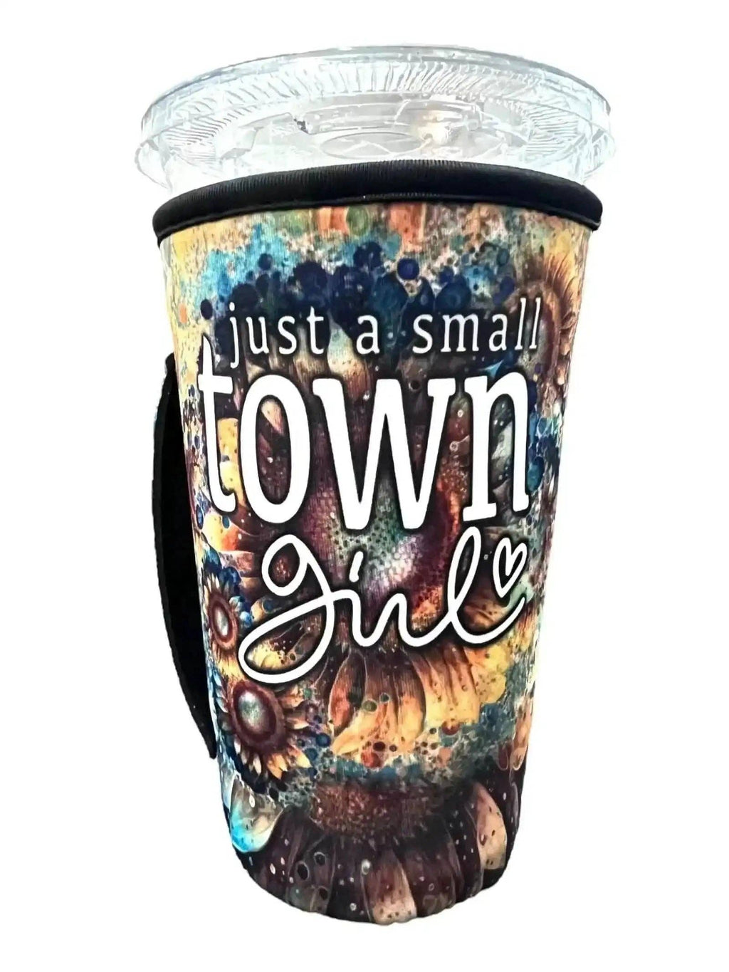 Small Town Girl Sunflower 20 oz Cup Sleeve
