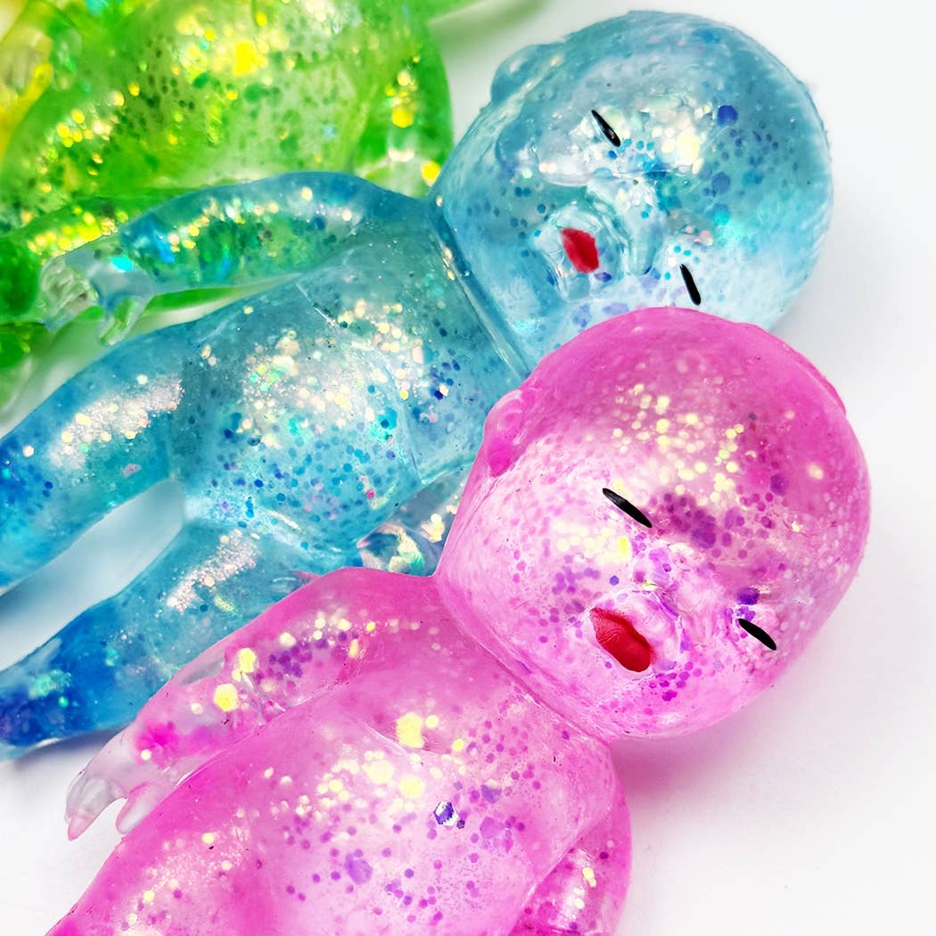 Oddly Adorable Glitter Baby Squishy