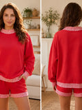 Gingham Charm Lounge Set