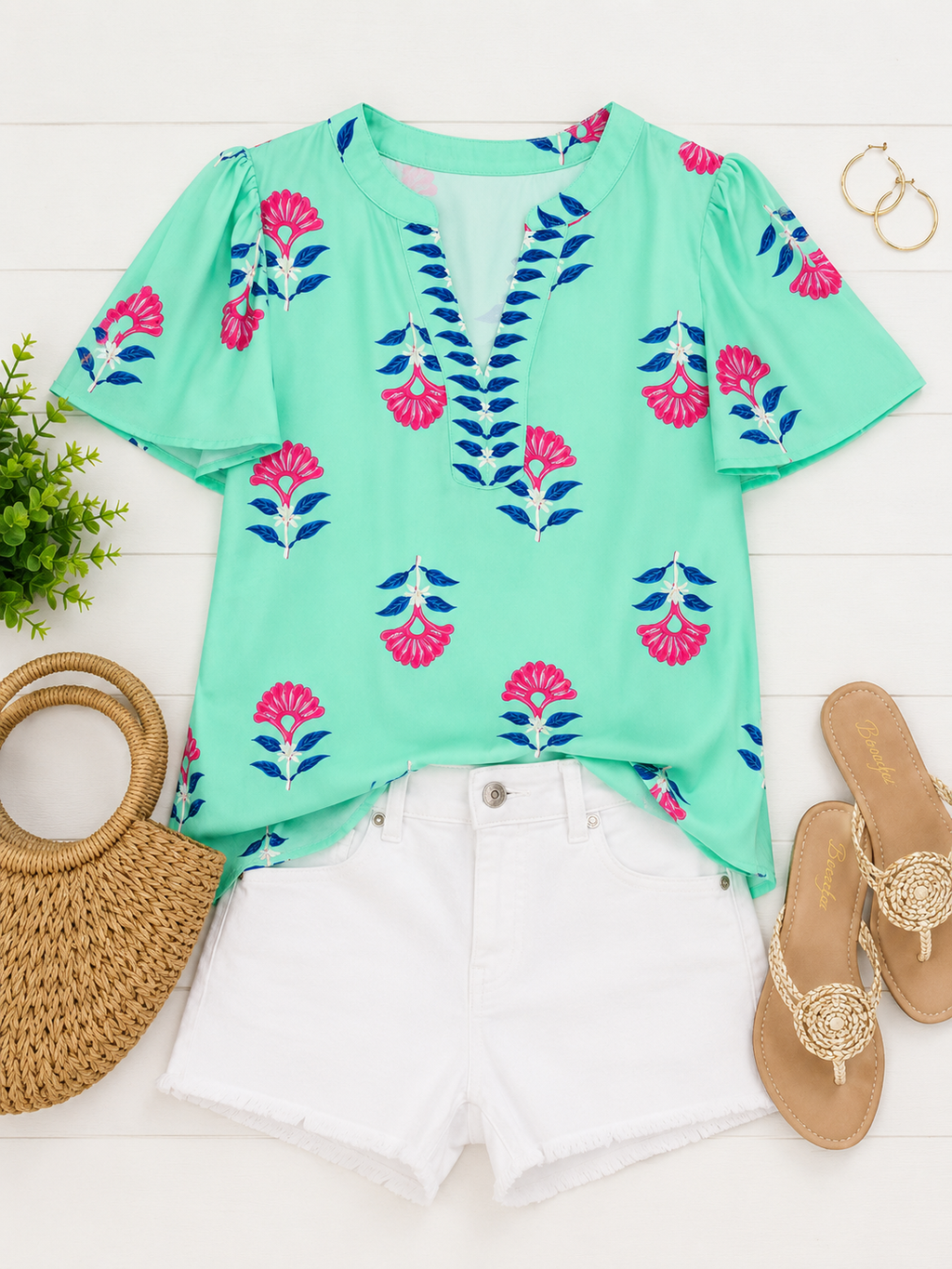 Green with Envy Blouse