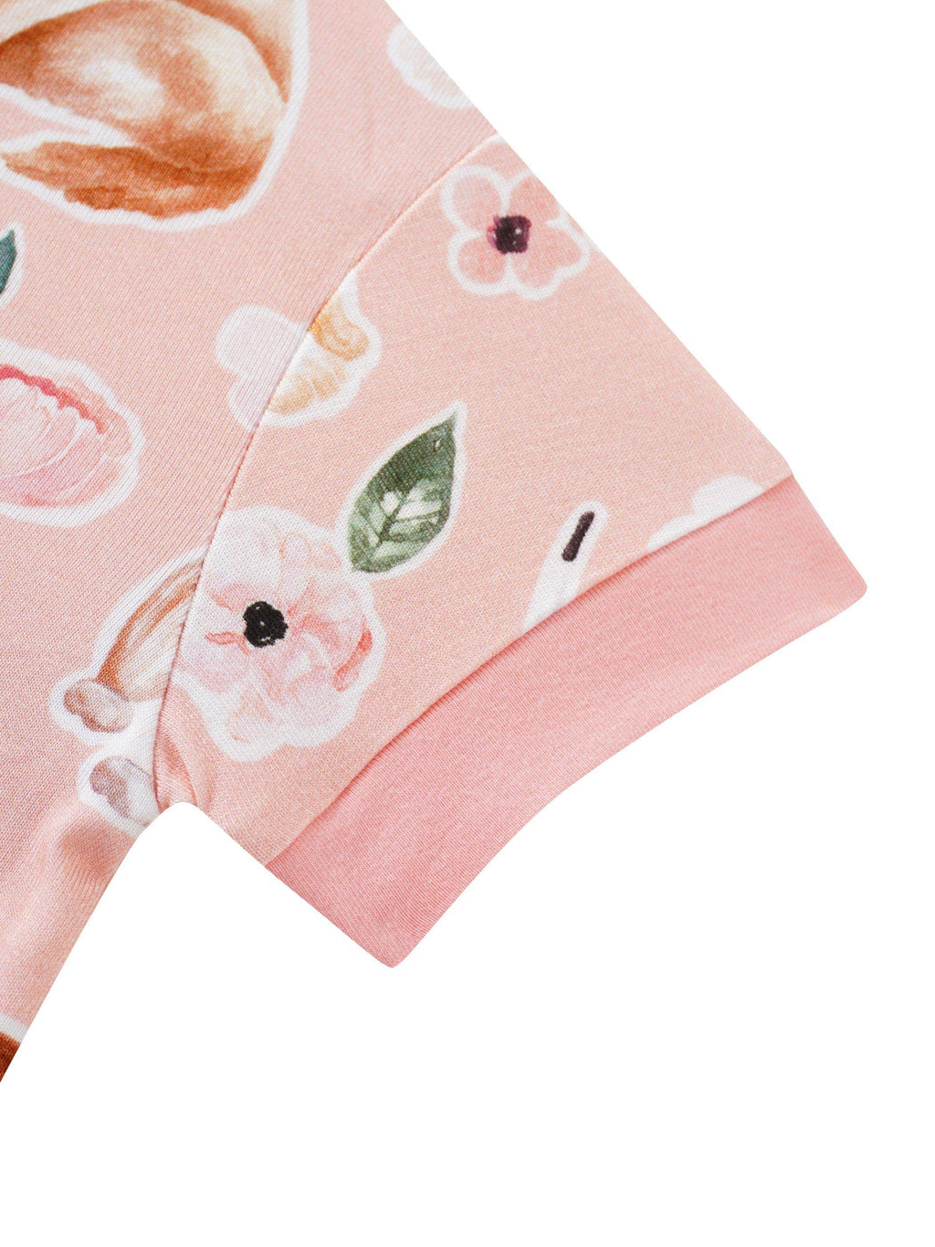 Pups & Petals Bamboo Shorty Romper