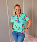 Green with Envy Blouse