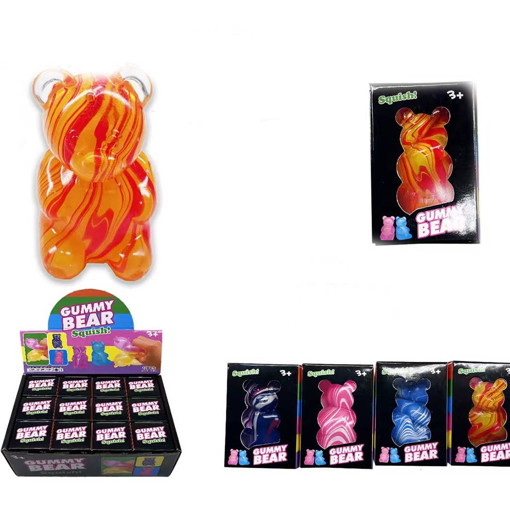 Squishy Gummy Bear Stress Toy