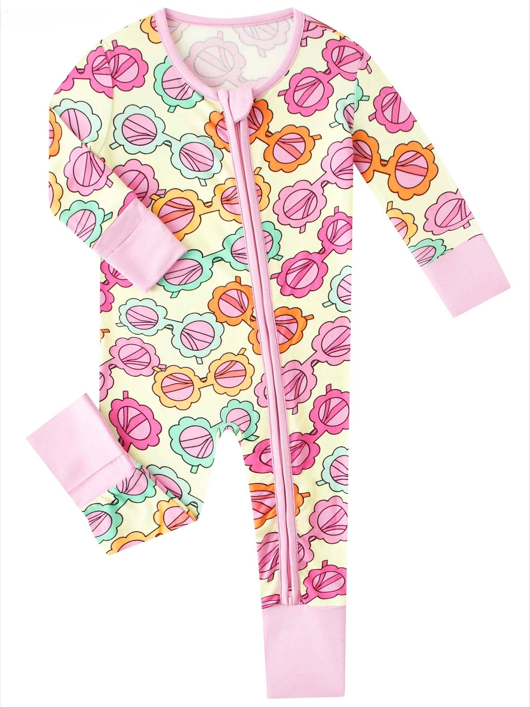 Sassy Shades Bamboo Convertible Zippy Romper