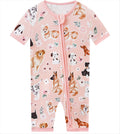 Pups & Petals Bamboo Shorty Romper
