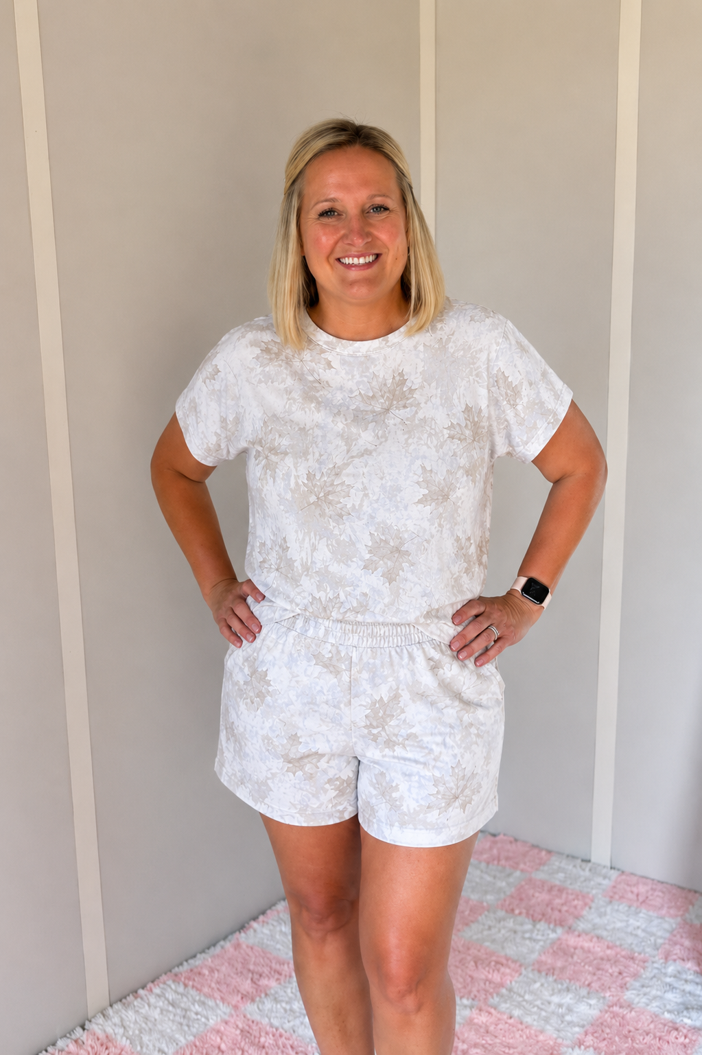 White Woodland Lounge Set