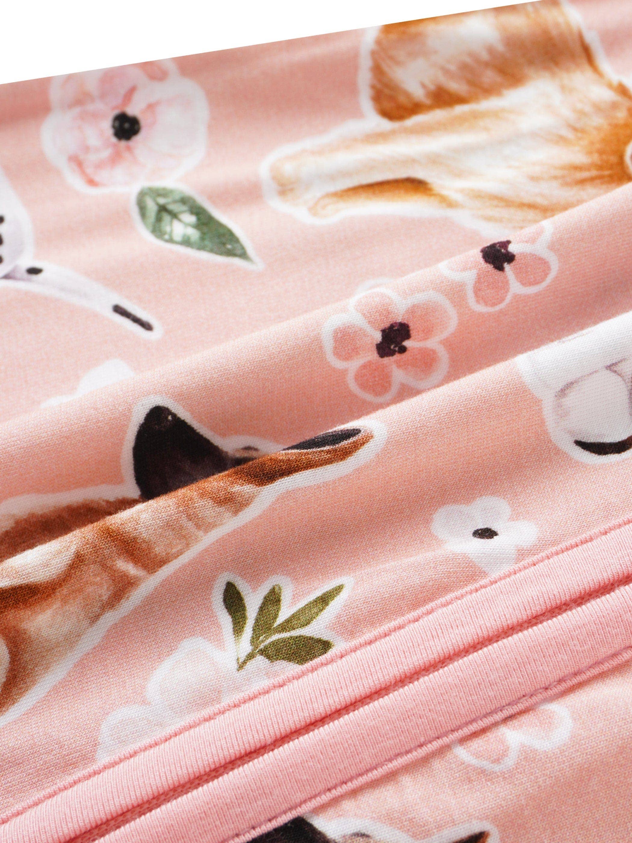 Pups & Petals Bamboo Shorty Romper