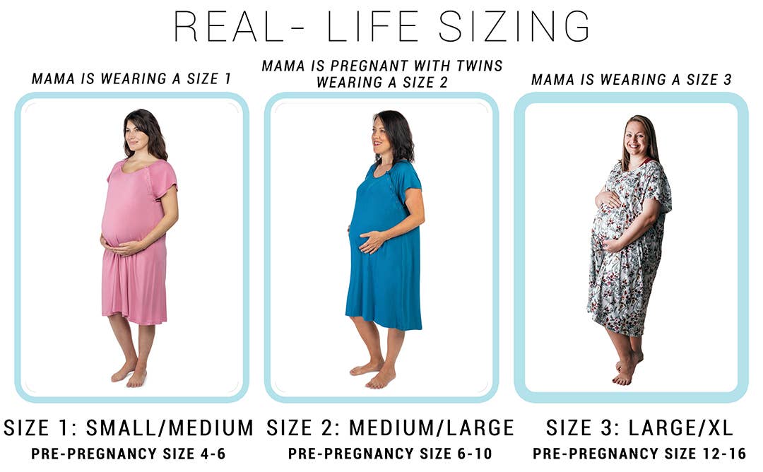 Bump Friendly Mama Leopard  Gown