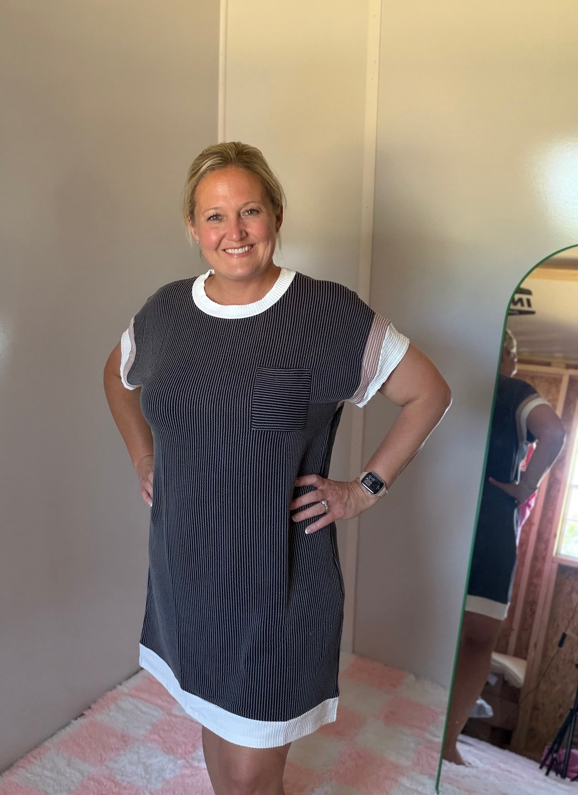 Everyday Edge Ribbed Dress