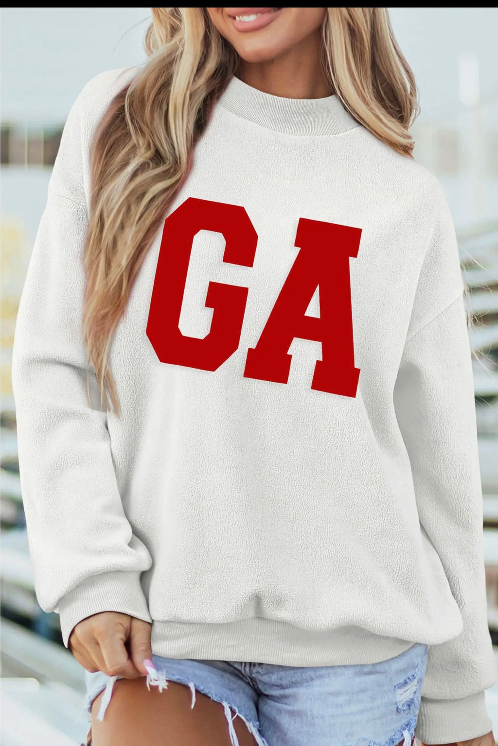 Reversible Georgia Graphic Sweatshirt