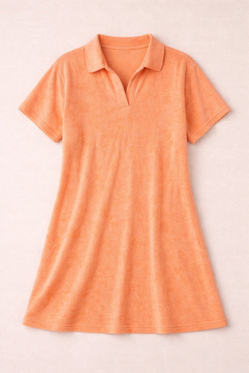 Throw-On & Go Coral Dress