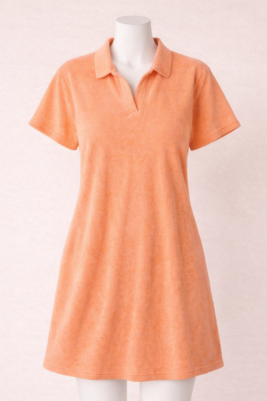Throw-On & Go Coral Dress