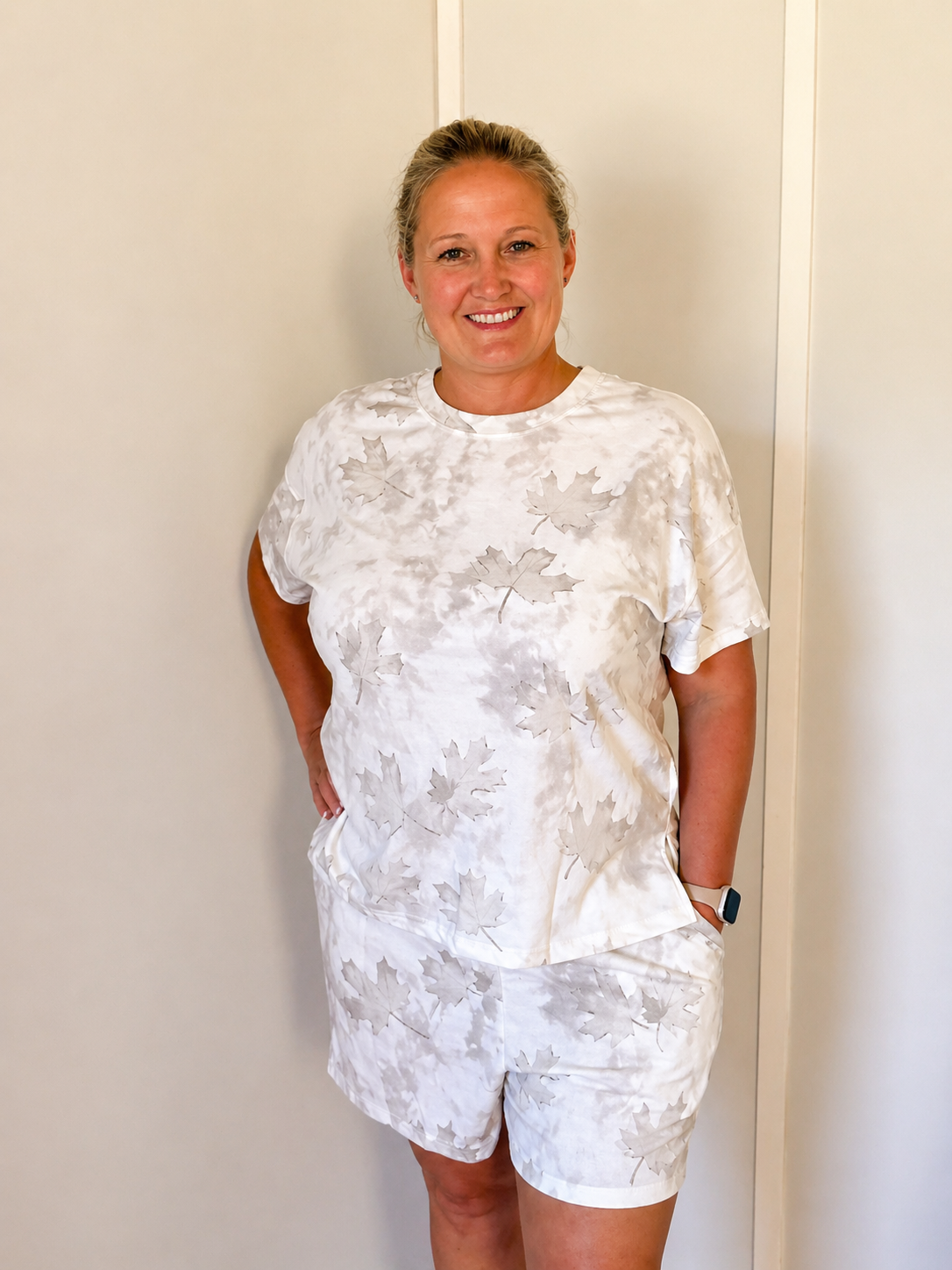 White Woodland Lounge Set