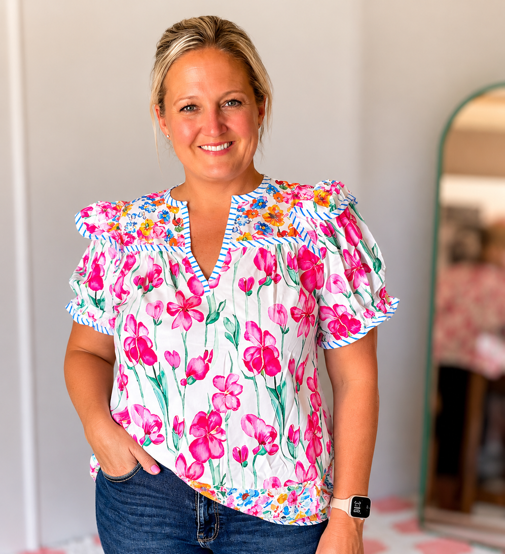 Garden Party Blouse