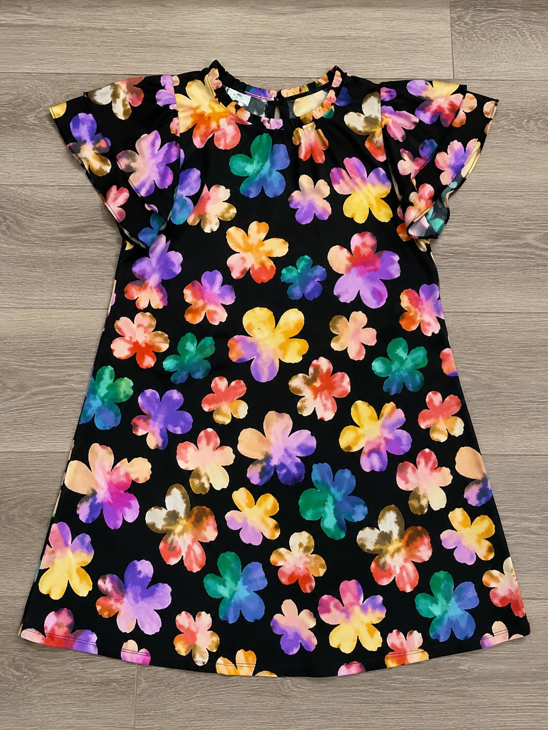 Bold in Bloom Mini Dress