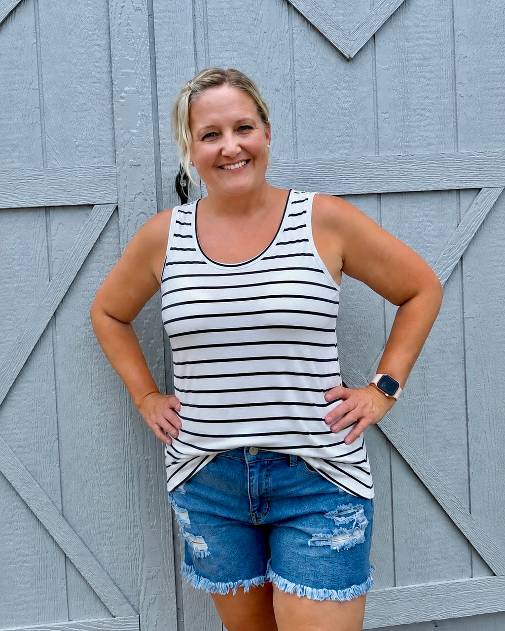 Easy Breezy Crisscross Tank