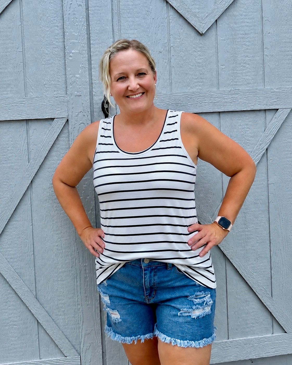 Easy Breezy Crisscross Tank