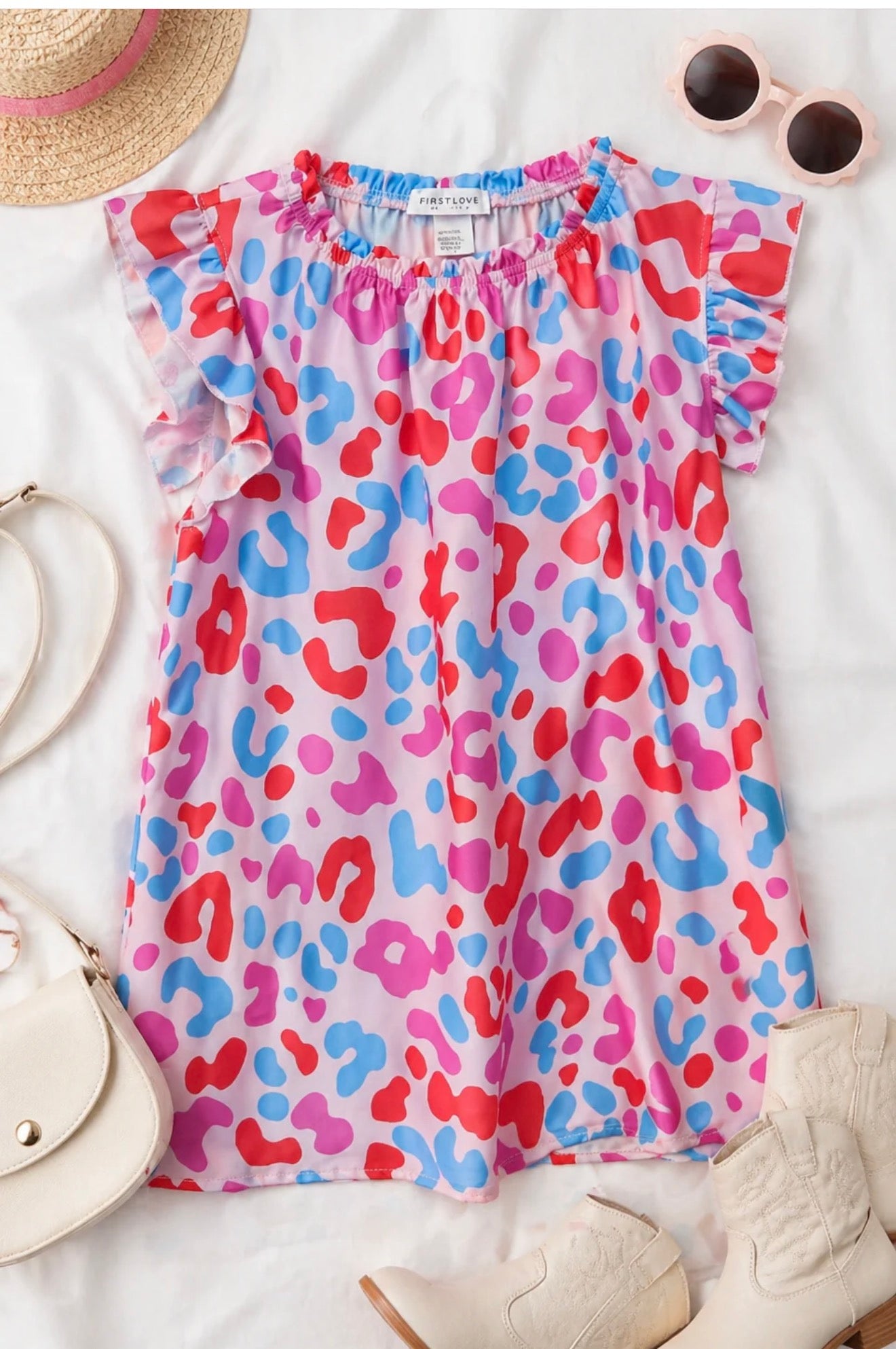Color Me Happy Flutter Blouse