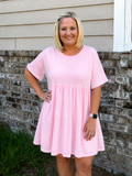 Sweet Escape Raw Edge Dress