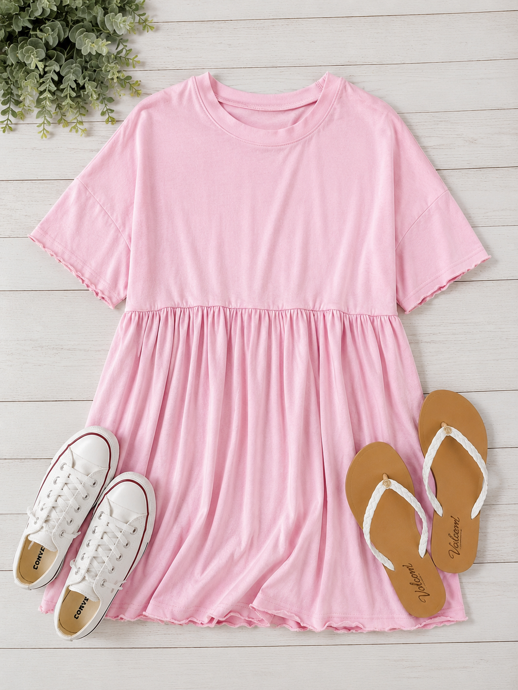 Sweet Escape Raw Edge Dress