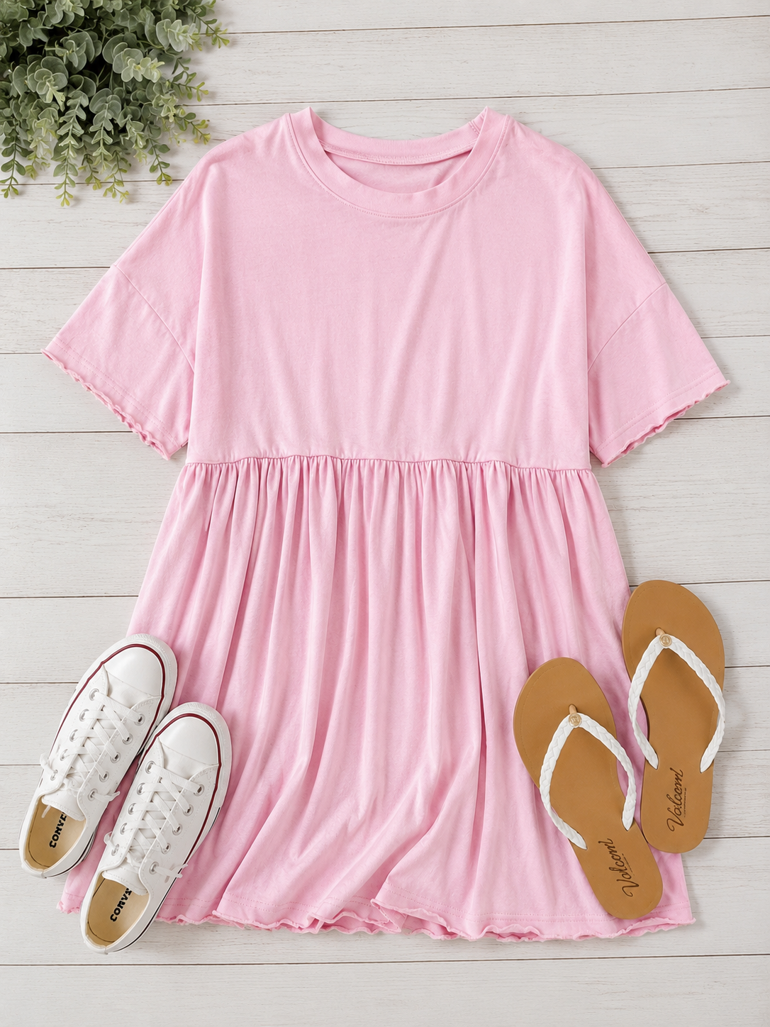 Sweet Escape Raw Edge Dress