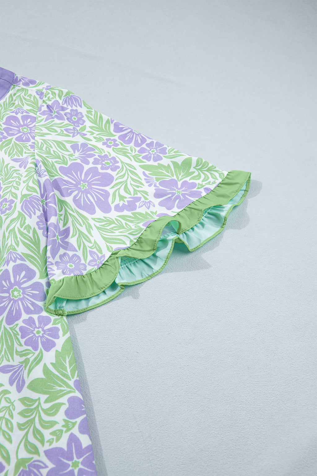 Lavender Skies & Blooms Blouse