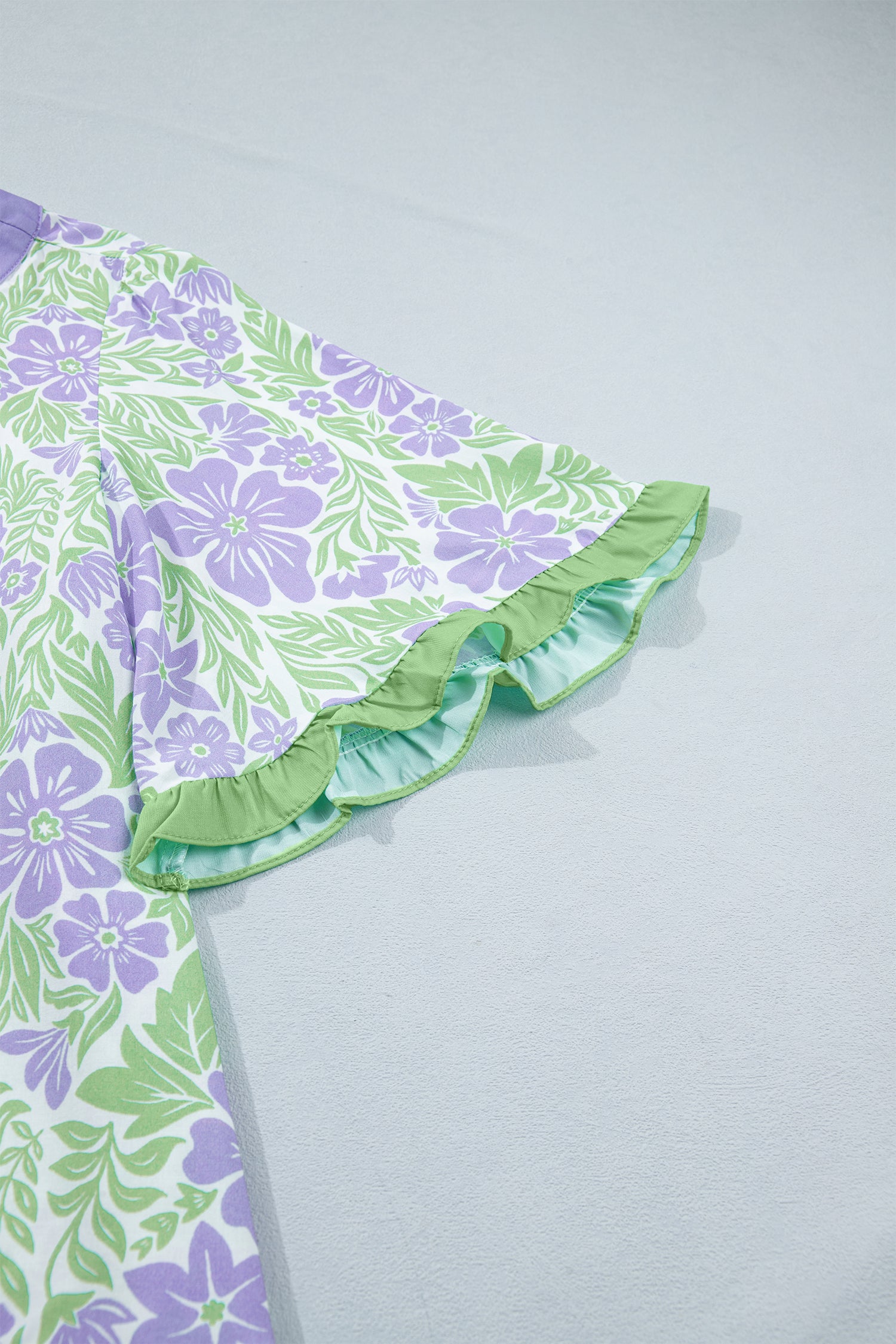 Lavender Skies & Blooms Blouse