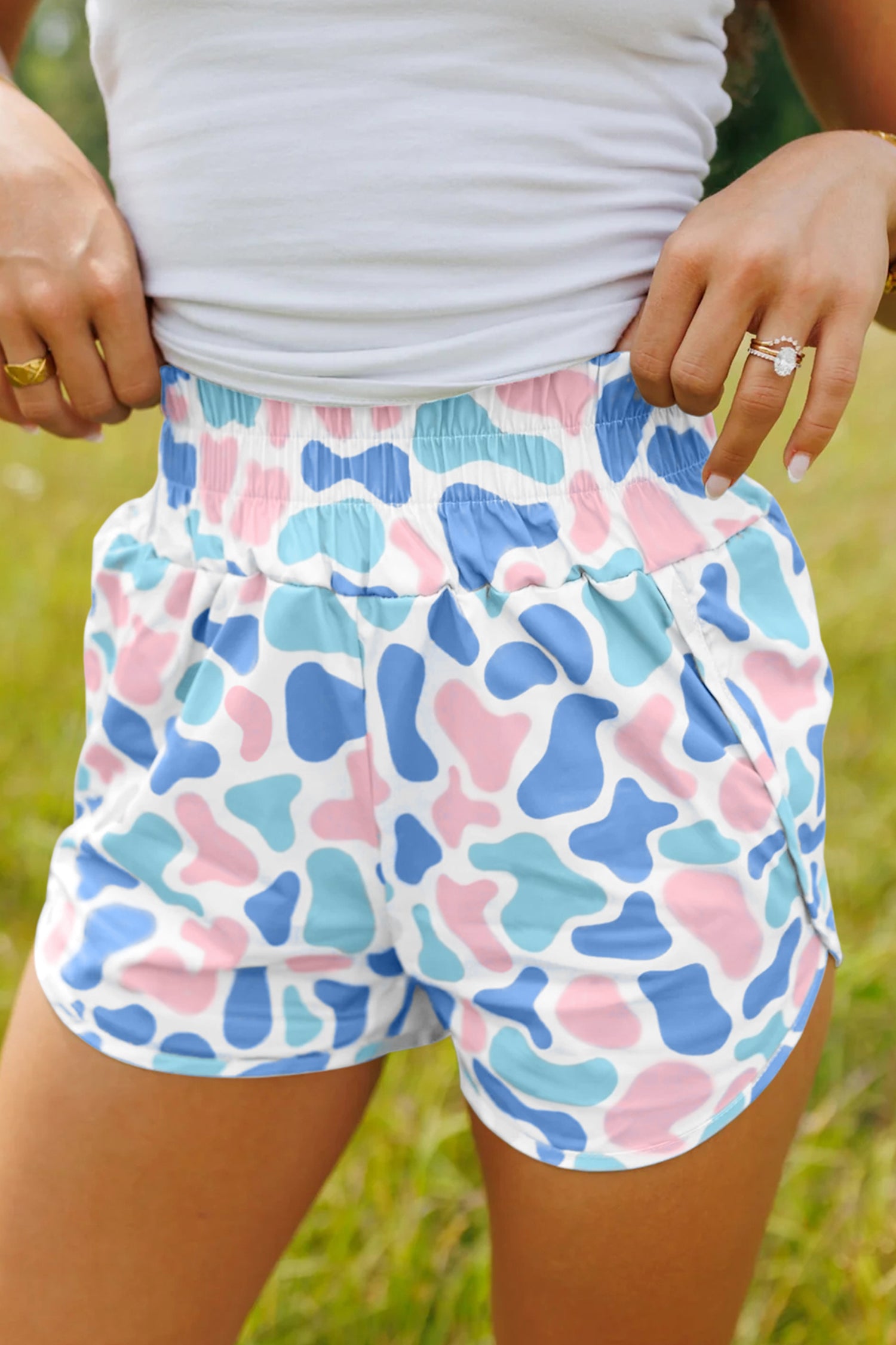 Pastel Camo Shorts