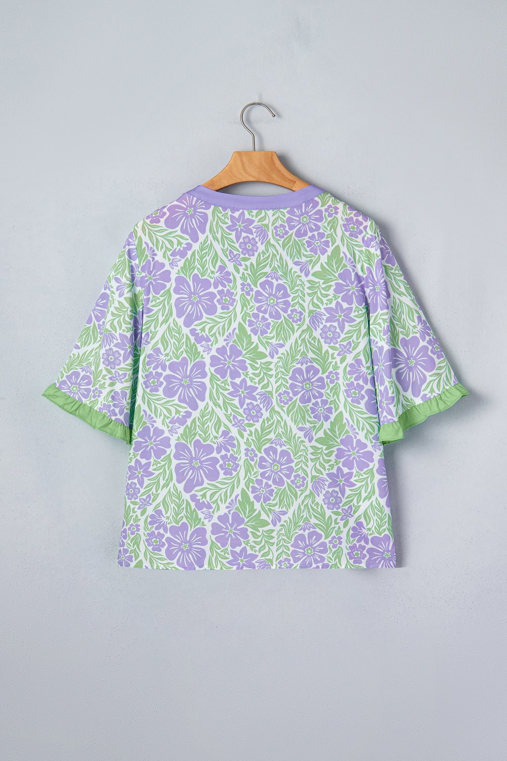 Lavender Skies & Blooms Blouse