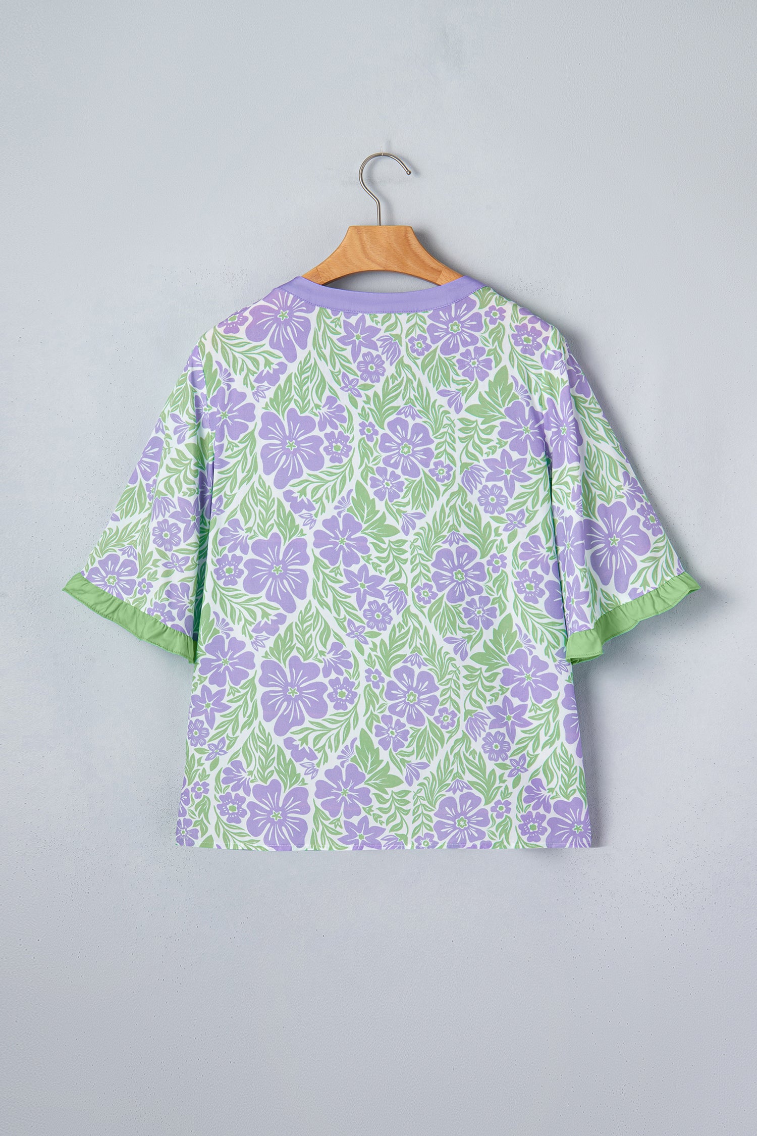 Lavender Skies & Blooms Blouse