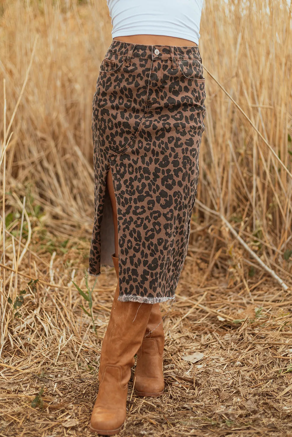 Wild Side Midi Skirt