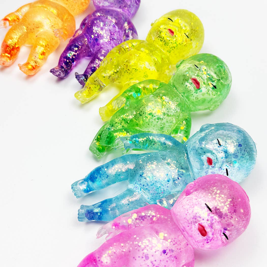 Oddly Adorable Glitter Baby Squishy