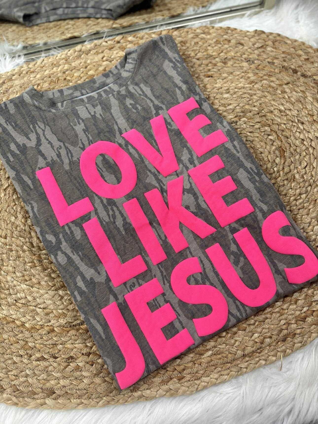 Love Like Jesus Camo Tee (S–XL)