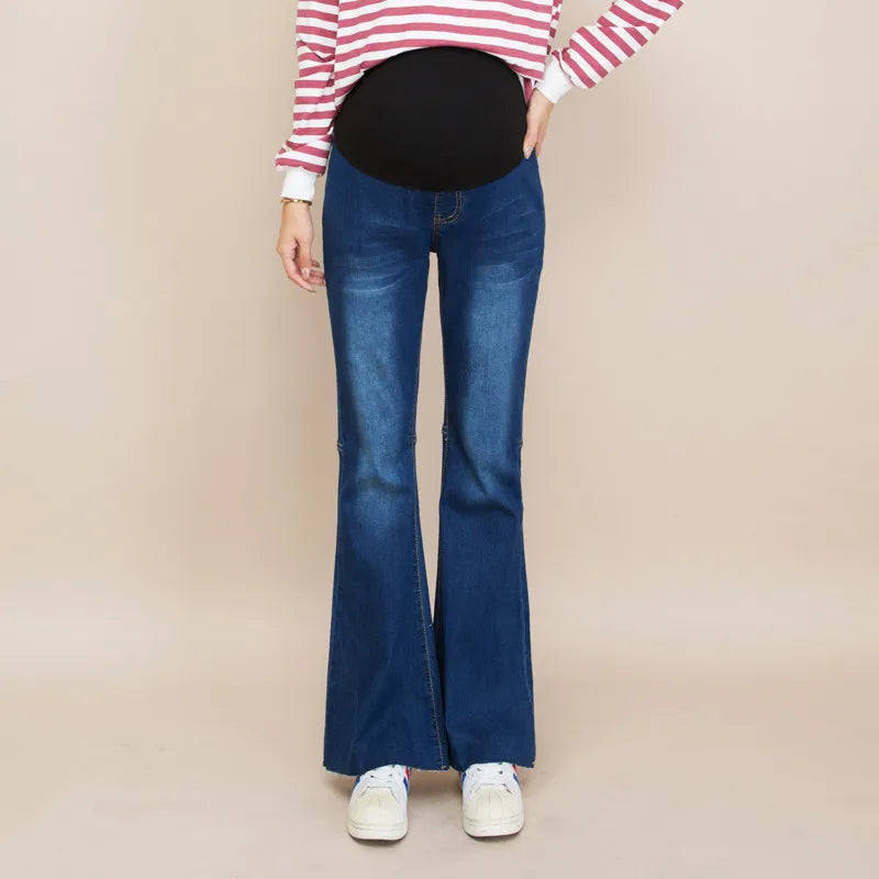 Bump-Friendly Flare Jeans