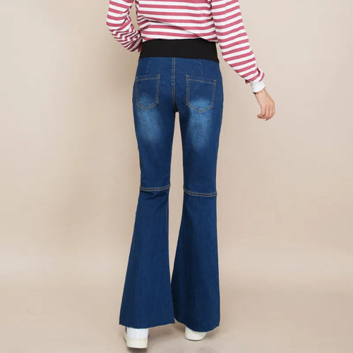 Bump-Friendly Flare Jeans