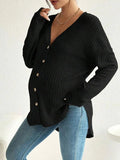 Long Sleeve Bump-Friendly Sweater